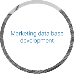 Marketing data base development