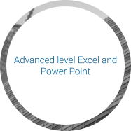 Advanced level Excel and Power Point
